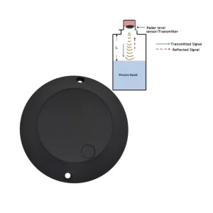 DF572 Wireless Microwave Radar Level Sensor IoT Fuel Solid Liquid Level Detection Radar for Industrial