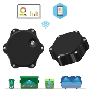 DF703 Waste Trash Bin Level Sensor Ultrasonic Distance Level Smart Bin Sensor with Lorawan Technology