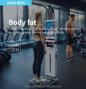 DHM-800C 8-Electrode Body Fat Scale with 24-inch LCD Touch Screen