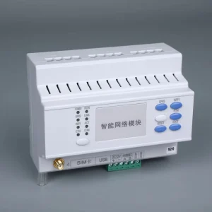 DIN Rail 4G GPRS WiFi Smart Gateway Wireless Network Module Street Light Remote Controller IoT Router