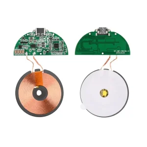 15W Adaptive Wireless Charging Module DIY Wireless Charger Qi Fast-Charging Transmitter Board, Supports Smartwatches
