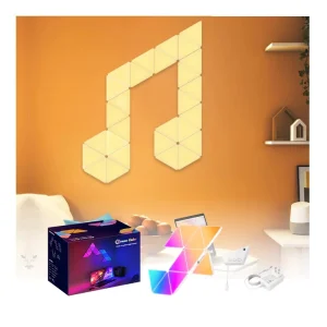 DIY Triangle Lights Panels Smart Control Game Sync RGB IC Voice Control with Google Amazon Alexa Smart Light