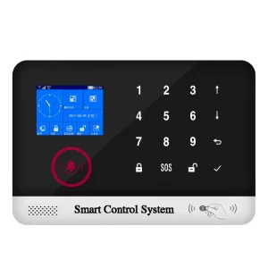 DIY Wireless Smart Home Alarm System WiFi GSM LCD Keypad Touch Panel PIR Motion Sensor Combustible Gas Leak Alert for Shop