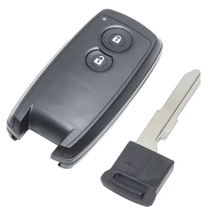 DIYKEY TS001 FCC ID KBRTS003 Smart Card 315MHz 2 Button Black Remote FOB for Suzuki SX4 Grand Vitara Swift