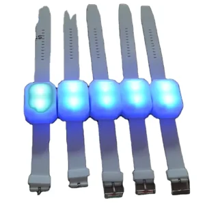 DMX512 Control Glow Bracelet LED Smart RFID Silicon Wristband