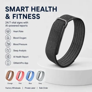 DS500 Smart Watch Android IOS Multilingual APP 45 Days Standby 55mAh Battery Vibration Motor Single Button Design Plastic Case