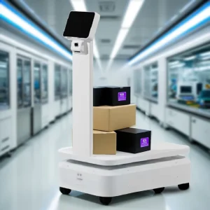 Delivery Robot with Artificial Intelligence for Factories Commercial Delivery Robots