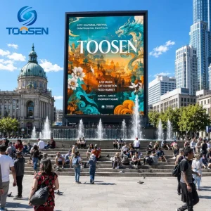 Desert Hot Climate LED Display Screen Video Wall P3 P4 P5 P6 7680Hz 7500cd/m² Smart Temp IP65 Anti-Corrosion Proof Display Panel