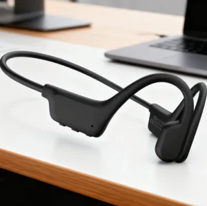 Design Bone Conduction Headphones IP68 Swimming Open Ear Wireless Headset Blue Tooth Earphone