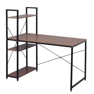 Desk Desktop Computer Desk Bookshelf Integrated Table Simple Bedroom Student Learning Writing Table Home Desk