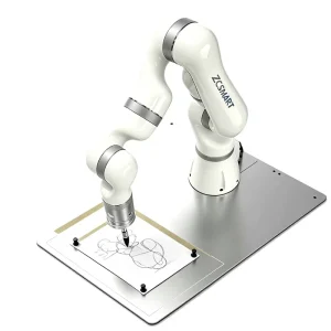 Desktop AI Intelligent Drawing Robot Portrait Sketch Graffiti Robotic Arm Interactive Drawing Device 48V 15kg Exhibition