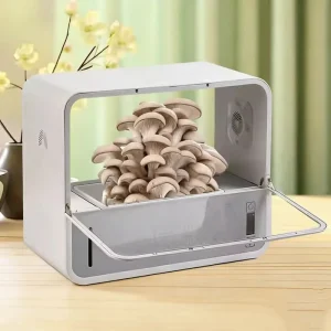 Desktop Mushroom Farm Hydroponic Grow Kit Automatic Home Cultivation System Indoor Grow Box ABS Cover 1 Year