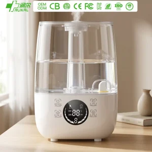 Digital Display Top Fill Water Electric Cool Mist Maker Smart Wifi Ultrasonic Air Humidifier With Remote Control for Home