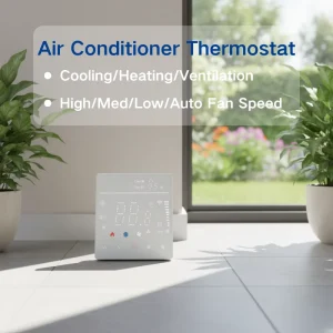 Digital Heat Cool Thermostat with Temperature Control Wireless Thermostat for 8 Zone Controller Cold Room WiFi Thermostat