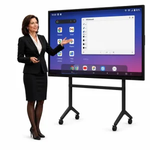Digital Interactive Whiteboard 65 75 86 98 Inch 4K UHD Smart Electronic Board with Touch for Corporate Meeting Conference
