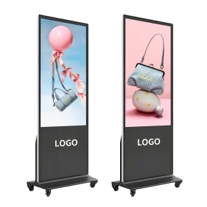 Digital Marketing Display Advertising Panel Vertical Screen Digital Signage Ultra Thin LCD Digital Signage and Displays 4K