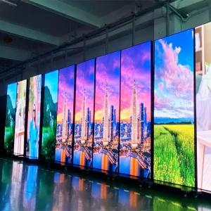Digital Sign Video Wall LED Screen Display IP65 Rated Outdoor Elevator Wayfinding Touchscreen Menu Display