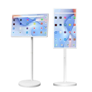 Digital Signage Display 23.8 Inch Smart Tablet TV Rotatable Touch Screen Android 12 Full HD 4GB 64GB 8GB 128GB RAM ROM