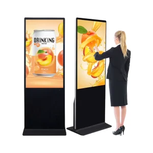 Digital Signage and Displays Screen Indoor 32 43 55 65 75 85 Inch Smart Kiosk Vertical LCD Floor Standing Advertising
