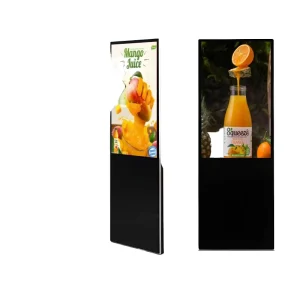 Digital Signage and Displays Screen Indoor 49 55 65 75Inch Smart Kiosk Vertical LCD Floor Standing Advertising