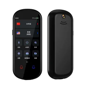Digital Smart AI Translator Machine Online/Offline Multi-Language Learning Android Operating System IPS Color Voice Translation