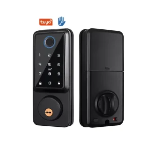 Digital Smart Fingerprint Deadbolt Door Lock Remote Control Electronic Tuya TTlock Door Lock Without Handle Touch