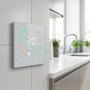 Digital Smart Home Thermostat Wifi Tuya Voice Control Temperature Controller Thermostat For Floor Heating