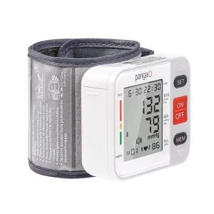 Digital Smart Portable Small Watch Automatic Wrist Sphygmomanometer Heart Rate Blood Pressure Monitor