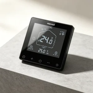 Digital Smart WiFi Thermostat 16A Touch Panel Weekly Programmable Temperature Controller for Hydronic Floor Heating