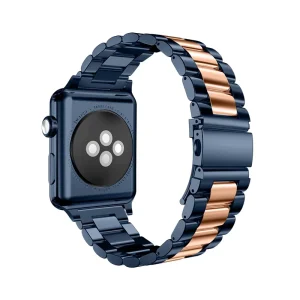 Direct Factory 22mm Quick Release Durable Sport Smart Watch Band Stainless Steel Three Beads Traditional Garmin QR-M8 for Garmin