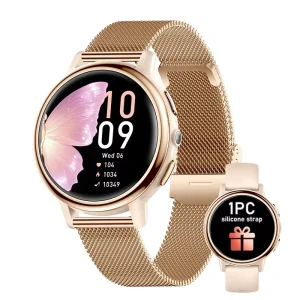 Direct Factory New Arrivals AK88 Smartwatch 1.26″ BT Call IPX8 HR SpO2 Multi Sport Period Tracker Fitness Sleep AI Voice Email