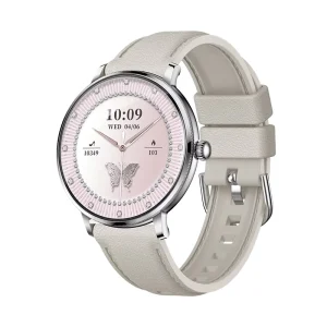 Direct Factory Newest AK107 Smart Watch 1.19″ HD BT Call IPX8 HR SpO2 Multi Sport Fitness Sleep AI Voice Women Silicone