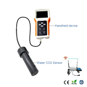 Dissolved Co2 Water Sensor Meter Soda Beverage Device Ndir Smart Water Submersible CO2 Sensor Dissolved Carbon Dioxide Detector