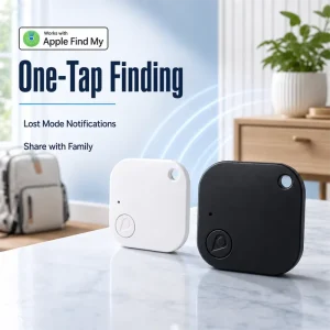 Dog Anti-loss GPS Tracker FindMy Compatibility Anti-theft Device Smart Wearable Bluetooth Enabled IOS Compatible 10-20 Hours