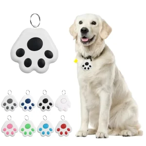 Dog Claw Mini GPS Tracker Smart Bluetooth Mobile Phone Alarm Key Chain Pet Pendant Two Way Search Locator Anti Loss