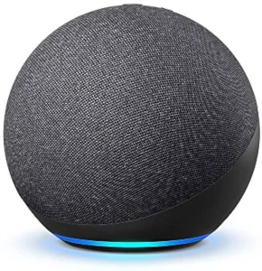 Dot 5th Generation Smart Portable Round Desktop Subwoofer Speaker Rgb Led Lighting Wireless Base Speaker