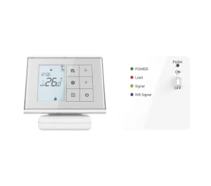 Double Well HY010 WiFi Smart Thermostat Wireless Smart RF Room Thermostat for Hot Water Gas Boiler Heating Room Thermostat
