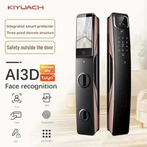 Double sided Smart Lock Vein Waterproof Smart Door Locks Cerradura De Puerta Inteligente Para Con Camara with Camera