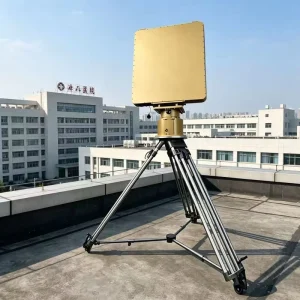 Drone Detection Antenna X Band 360 Coverage Drone Detector 5KM Range Mobile FPV Detection Radar Vehicle Mounted UAV
