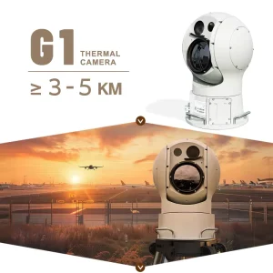 Drone Detector Electro Optical Gyro Stabilizer Wide Angle Tracking Motion Detection Identification Airborne Remote Control