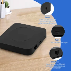 Dual Band Smart Home IOT Hub Wireless APP Control Smart Home Product Devices Smart Security Wireless Matter Smart Gateway