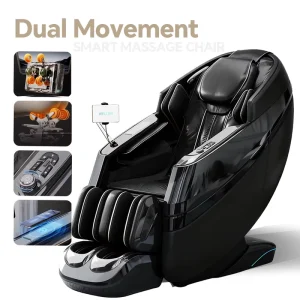 Dual Movement Smart Massage Chair Electronic Massage Seats Robot assisted Massage Chair Whole Body airbag Home Massage Chair