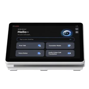 Dual-Screen AI Voice Translation Device with Offline Translation for 165 Languages