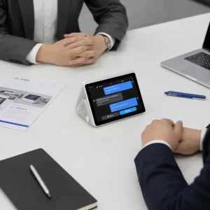 Dual Screen AI Voice Translator Device Real Time Language Translation with Offline Mode Meeting Recorder and Video Translation