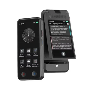 Dual-Screen Detachable Translator, Simultaneous Interpretation, Real-Time Conversation
