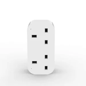 Dual Smart Plug 13A UK Socket WiFi Remote Control Tuya Twins Smart Socket
