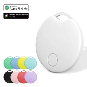 Dual System Air Tag MFi Google Certified IP67 Waterproof Mini Locator Cat Dog Pet Kid GPS Tracker Compatible Apple Android
