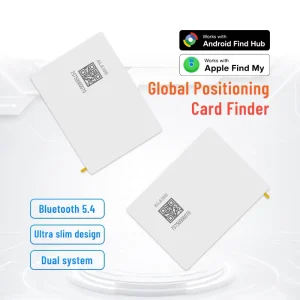 Dual System Bluetooth Item Tracker YG AT03 PE Sticky Smart Tag for Personnel Monitoring & Personal Belongings