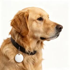 Dual System Dog Cat Pet Anti Lost Two-Way Alarm Bluetooth Tracker Cloud 12-Month Battery IOS