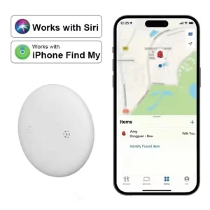 Dual System Smart Tracker IOS Google Android Find My Network Compatible GPS Bluetooth Locator for Pet Wallet Keys